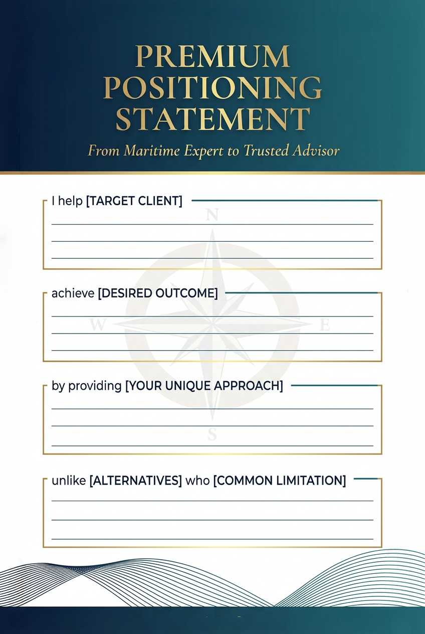 From Maritime Expert to Premium Advisor — free ebook preview page 2 — MAMVC