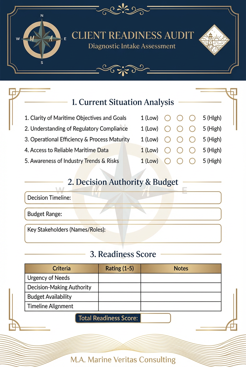 From Maritime Expert to Premium Advisor — free ebook preview page 8 — MAMVC