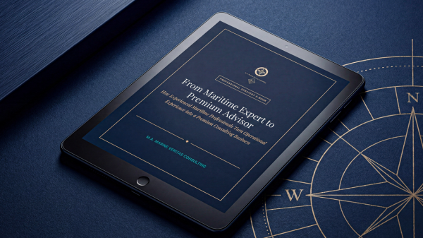 From Maritime Expert to Premium Advisor — Free Ebook by MAMVC — Career transition guide for maritime professionals