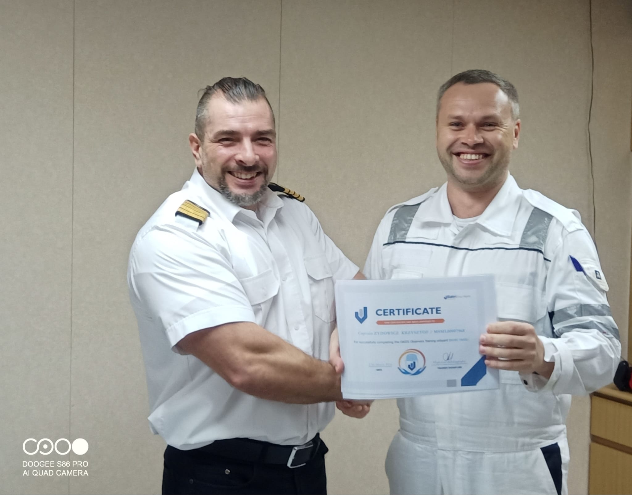 SQAS certification, Mykola Aleksyeyev marine surveyor