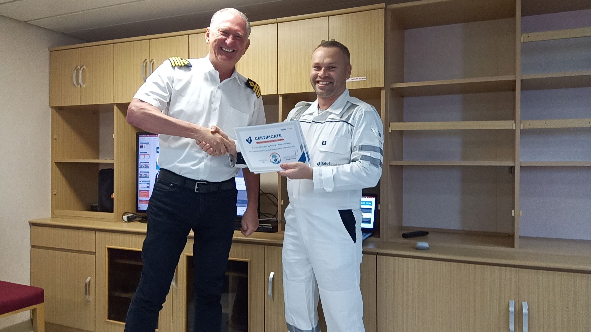 Bahri Safety Superintendent certificate, Mykola Aleksyeyev