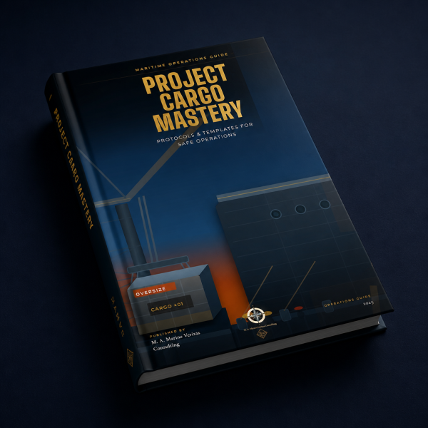 Project Cargo Mastery Protocols and Templates for Safe Operations – 3D ebook mockup