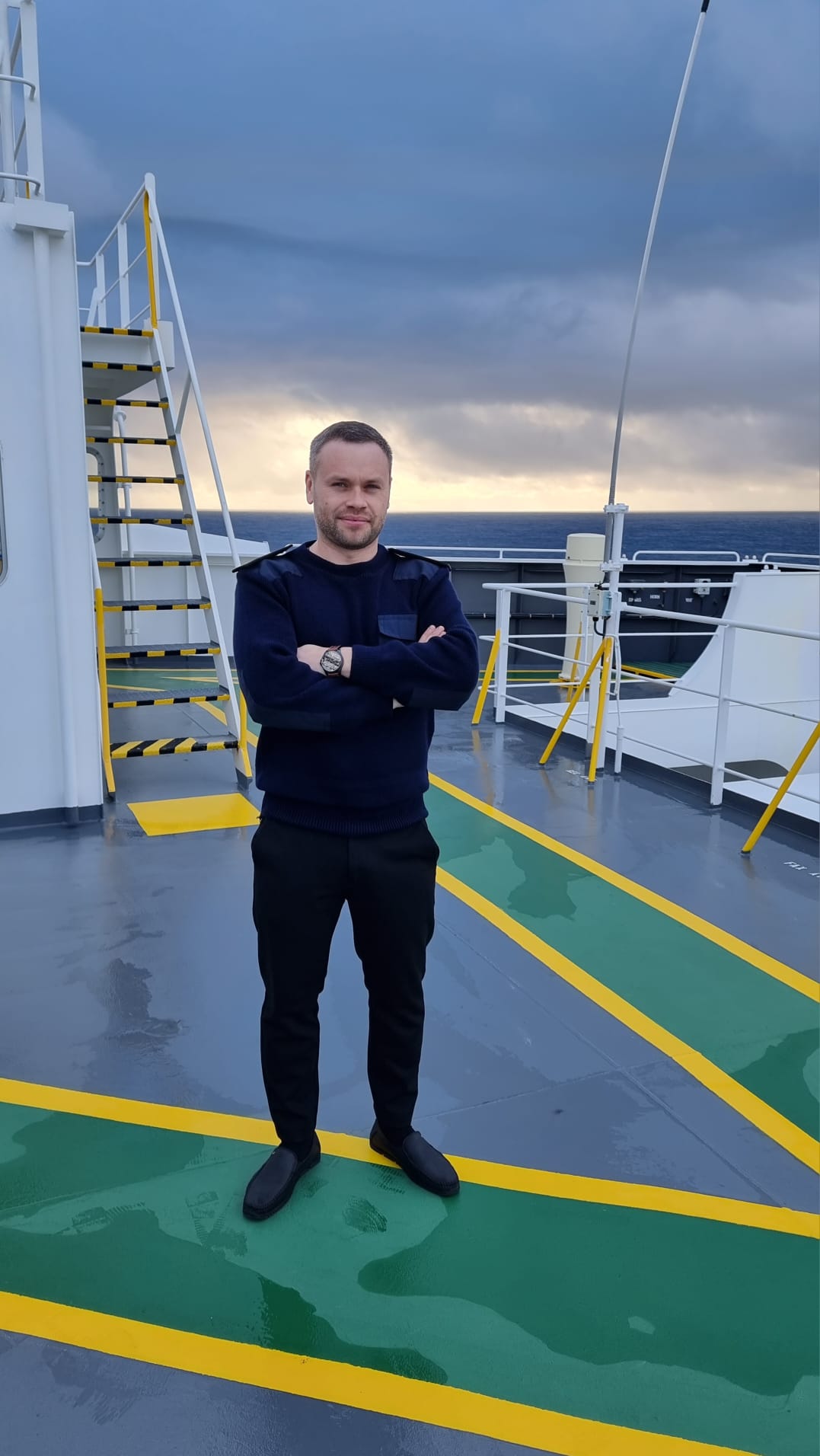 Mykola Aleksyeyev, Deep Sea Captain and Marine Surveyor, Porto Portugal